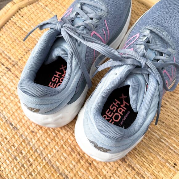 New Balance Fresh Foam W840FLS Arctic Grey Raspberry Sneakers Women’s 7 Wide - Picture 6 of 8